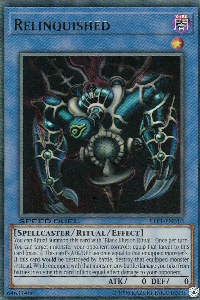 Relinquished — Speed Duel Tournament Pack 1 — Yu-Gi-Oh!
