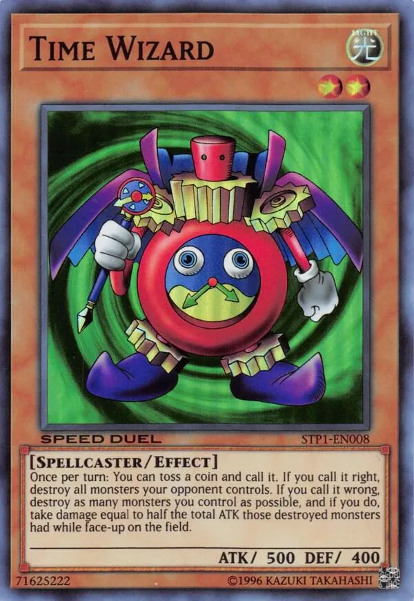 Time Wizard — Speed Duel Tournament Pack 1 — Yu-Gi-Oh!
