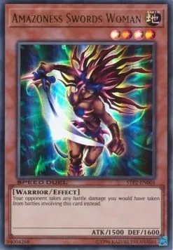 Amazoness Swords Woman — Speed Duel Tournament Pack 2 — Yu-Gi-Oh!