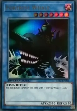 Fortress Whale — Speed Duel Tournament Pack 2 — Yu-Gi-Oh!