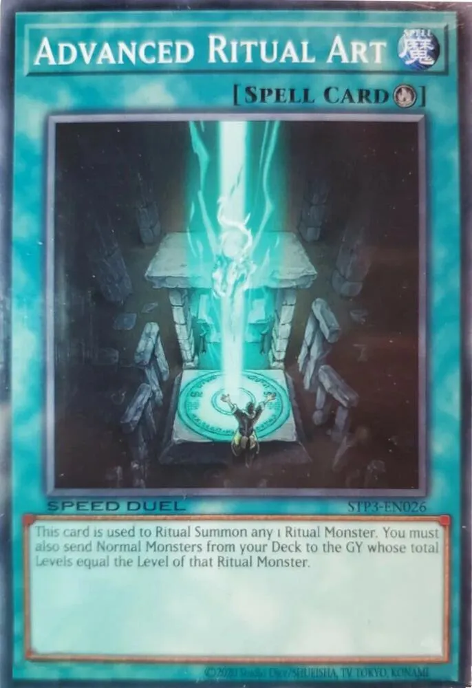 Advanced Ritual Art — Speed Duel Tournament Pack 3 — Yu-Gi-Oh!