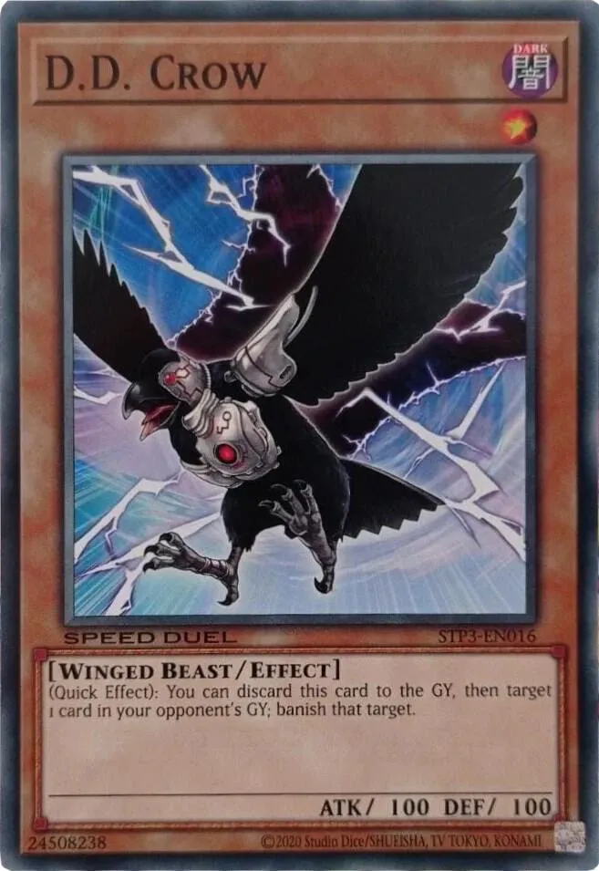 D.D. Crow — Speed Duel Tournament Pack 3 — Yu-Gi-Oh!