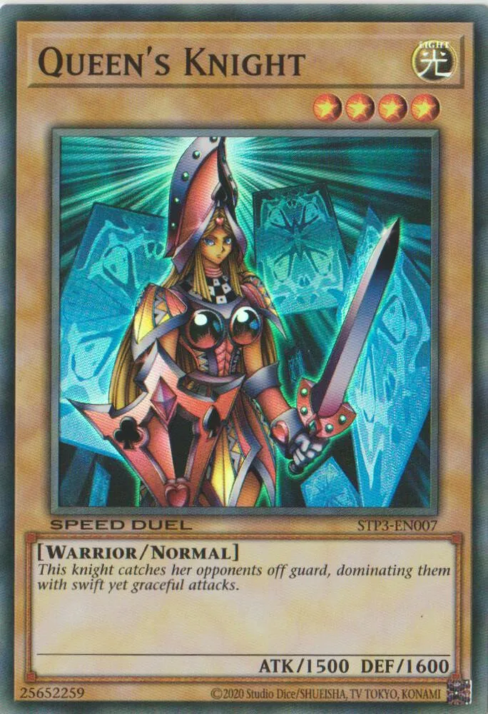 Queen's Knight — Speed Duel Tournament Pack 3 — Yu-Gi-Oh!