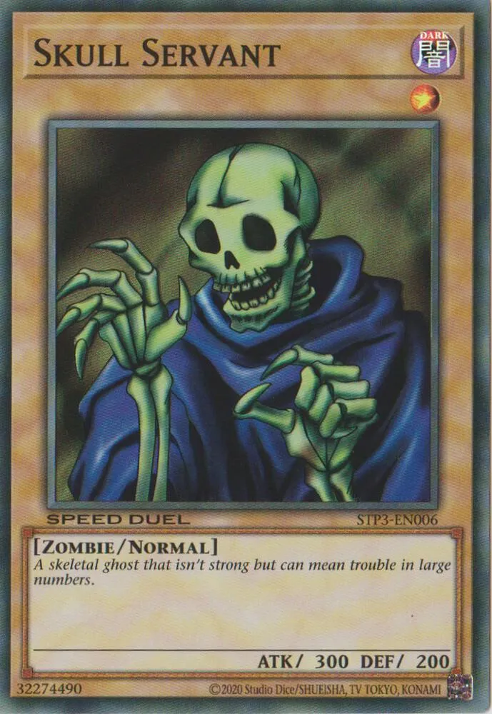 Skull Servant — Speed Duel Tournament Pack 3 — Yu-Gi-Oh!