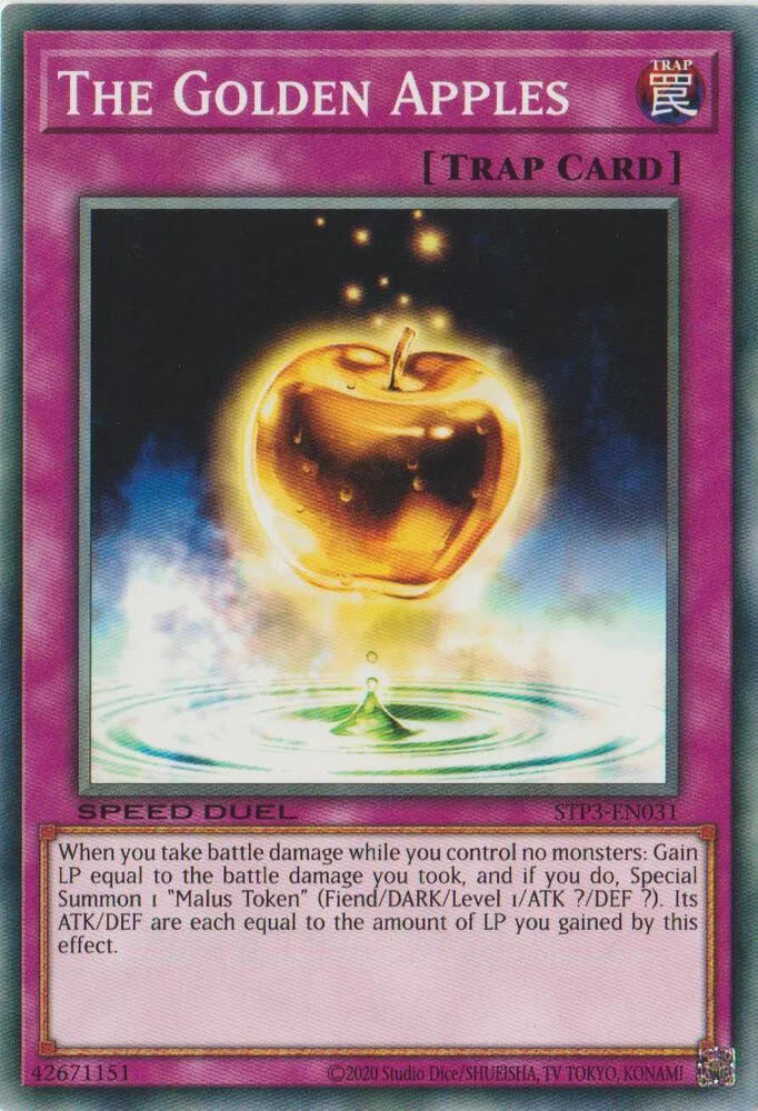The Golden Apples — Speed Duel Tournament Pack 3 — Yu-Gi-Oh!