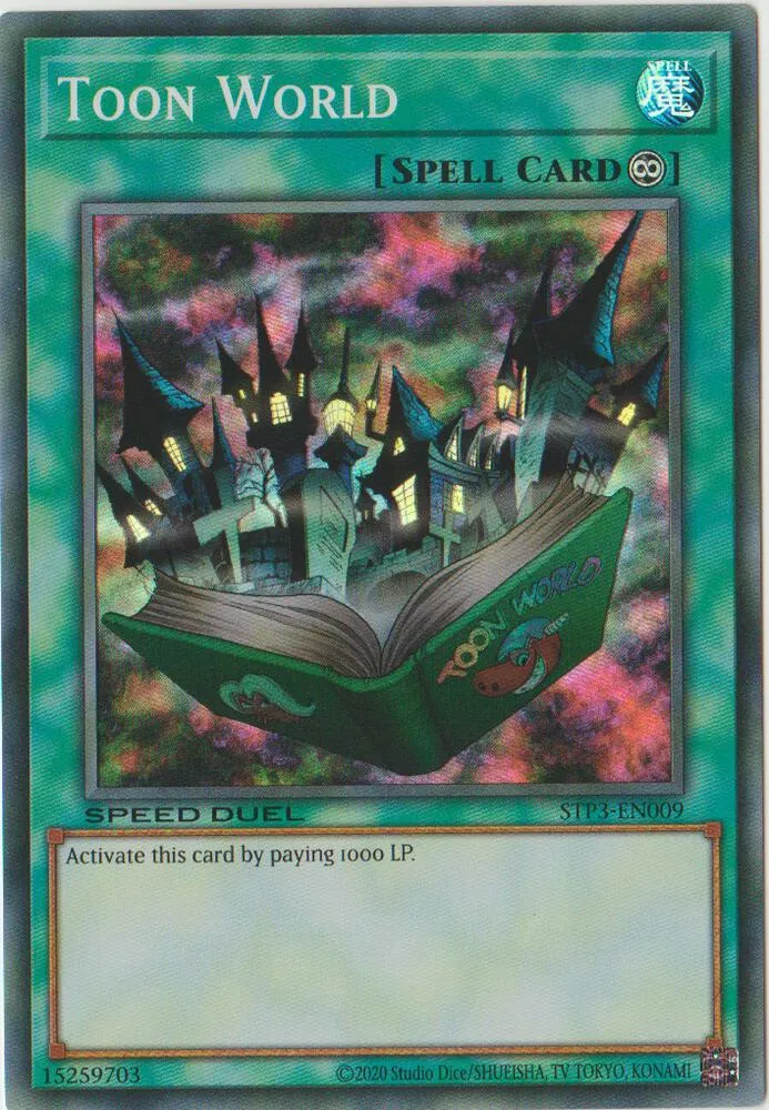 Toon World — Speed Duel Tournament Pack 3 — Yu-Gi-Oh!