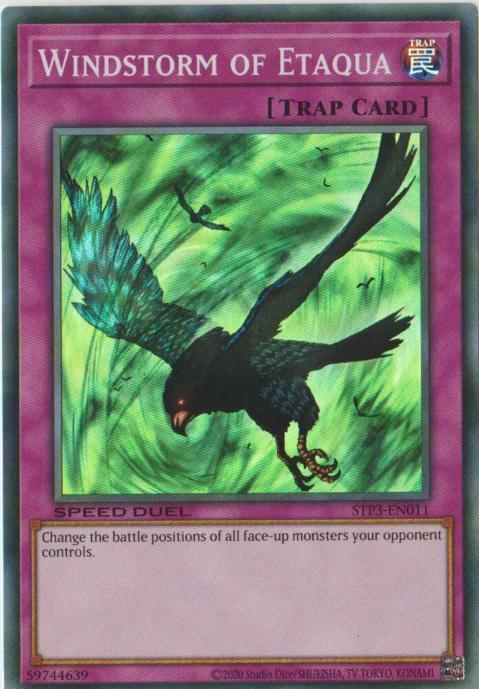 Windstorm of Etaqua — Speed Duel Tournament Pack 3 — Yu-Gi-Oh!