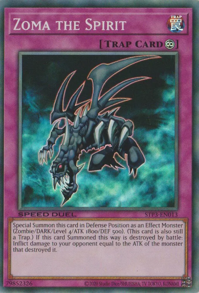 Zoma the Spirit — Speed Duel Tournament Pack 3 — Yu-Gi-Oh!