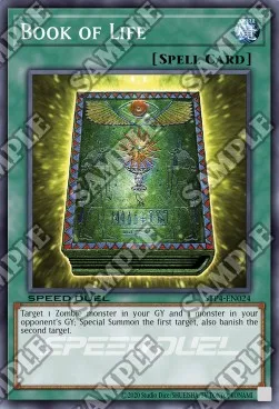 Book of Life — Speed Duel Tournament Pack 4 — Yu-Gi-Oh!