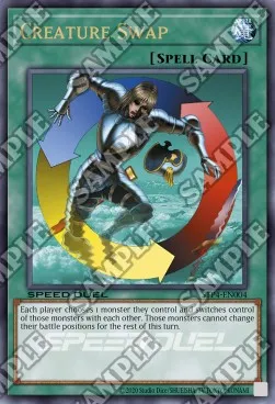 Creature Swap — Speed Duel Tournament Pack 4 — Yu-Gi-Oh!