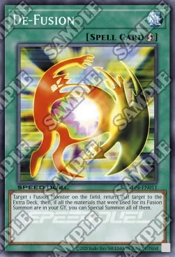 De-Fusion — Speed Duel Tournament Pack 4 — Yu-Gi-Oh!
