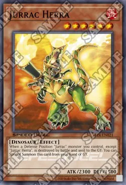 Jurrac Herra — Speed Duel Tournament Pack 4 — Yu-Gi-Oh!