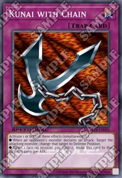 Kunai with Chain — Speed Duel Tournament Pack 4 — Yu-Gi-Oh!