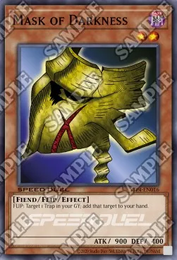 Mask of Darkness — Speed Duel Tournament Pack 4 — Yu-Gi-Oh!