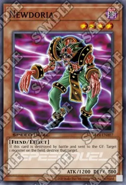 Newdoria — Speed Duel Tournament Pack 4 — Yu-Gi-Oh!