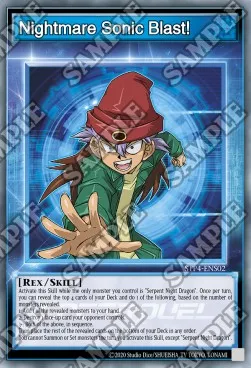 Nightmare Sonic Blast! — Speed Duel Tournament Pack 4 — Yu-Gi-Oh!