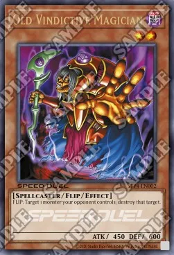 Old Vindictive Magician — Speed Duel Tournament Pack 4 — Yu-Gi-Oh!