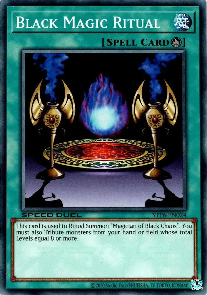 Rituel de Magie Noire — Speed Duel Tournament Pack 6 — Yu-Gi-Oh!