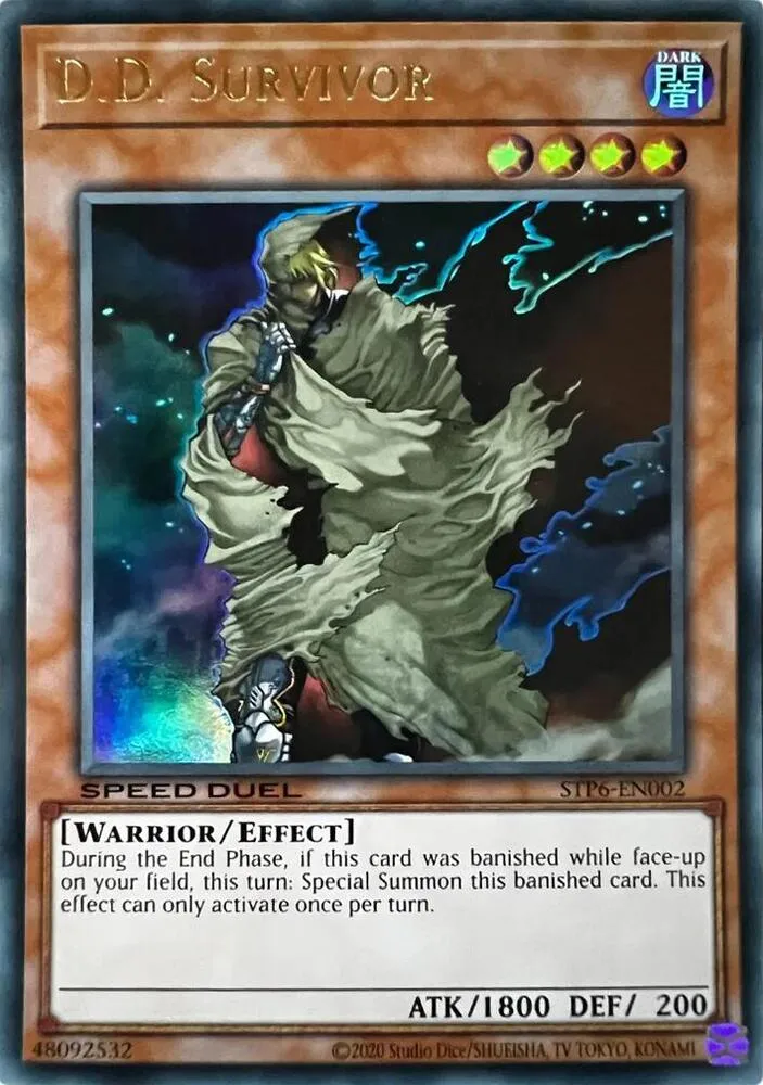 Survivant D.D. — Speed Duel Tournament Pack 6 — Yu-Gi-Oh!