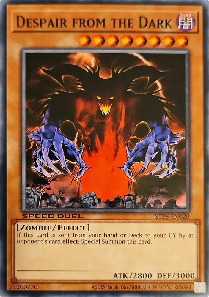 Désespoir des Ténèbres — Speed Duel Tournament Pack 6 — Yu-Gi-Oh!