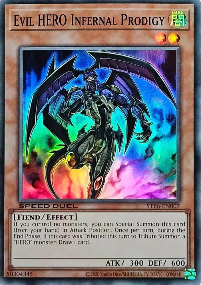 Prodige Infernal, HÉROS du Mal — Speed Duel Tournament Pack 6 — Yu-Gi-Oh!