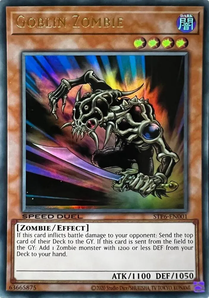 Zombie Goblin — Speed Duel Tournament Pack 6 — Yu-Gi-Oh!