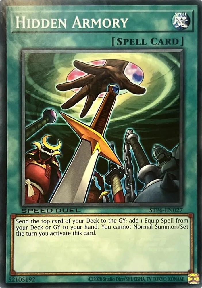 Arsenal Secret — Speed Duel Tournament Pack 6 — Yu-Gi-Oh!