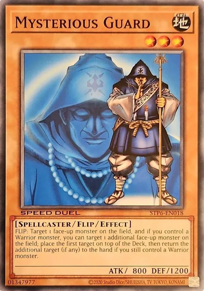 Garde Mystérieux — Speed Duel Tournament Pack 6 — Yu-Gi-Oh!
