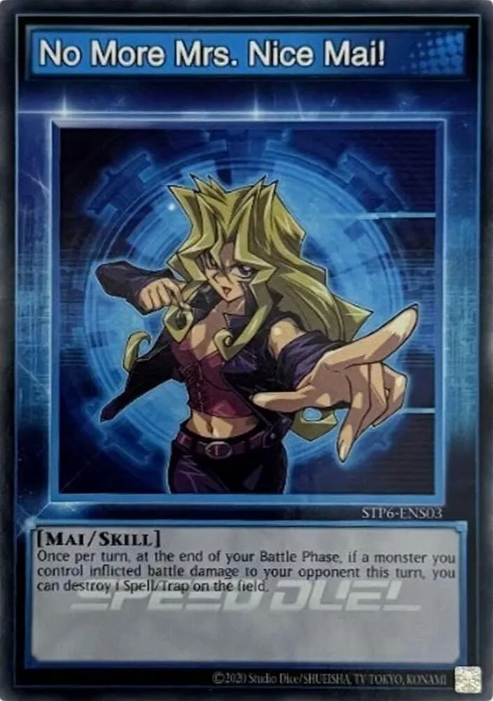 Gentille Mme Mai, c'est Fini ! — Speed Duel Tournament Pack 6 — Yu-Gi-Oh!
