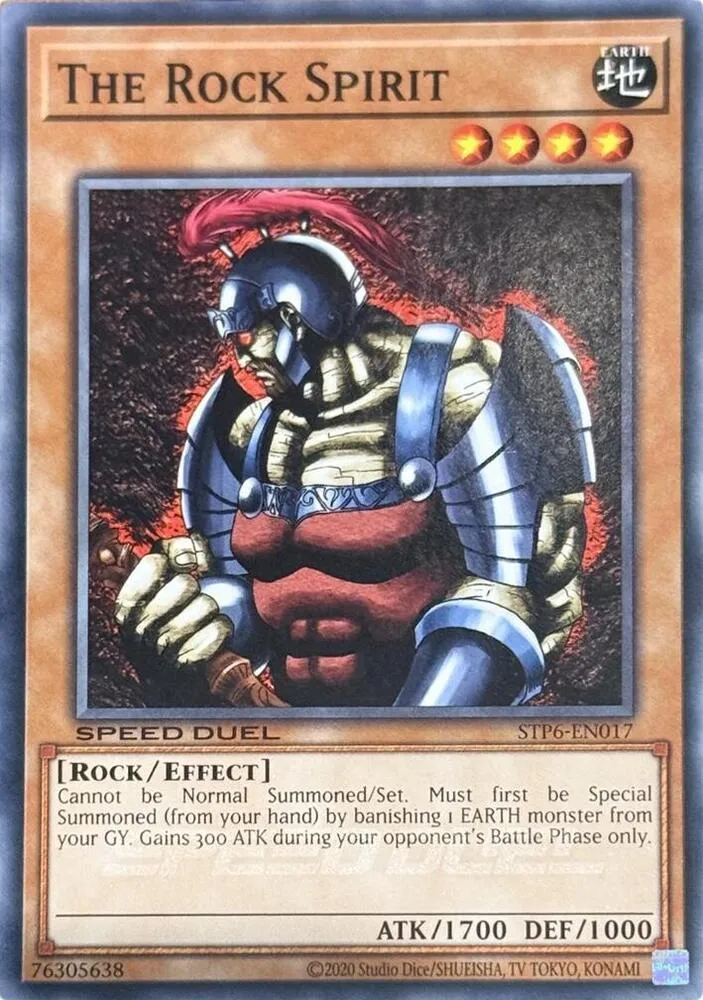 L'Esprit de la Pierre — Speed Duel Tournament Pack 6 — Yu-Gi-Oh!