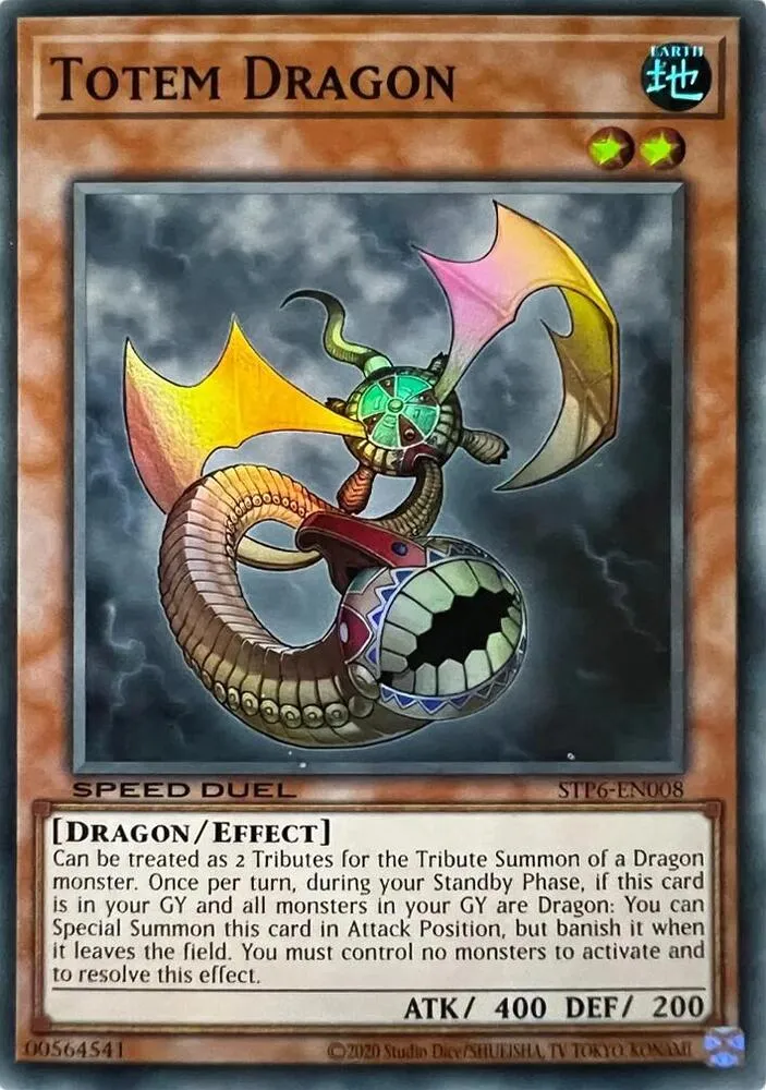 Dragon Totem — Speed Duel Tournament Pack 6 — Yu-Gi-Oh!