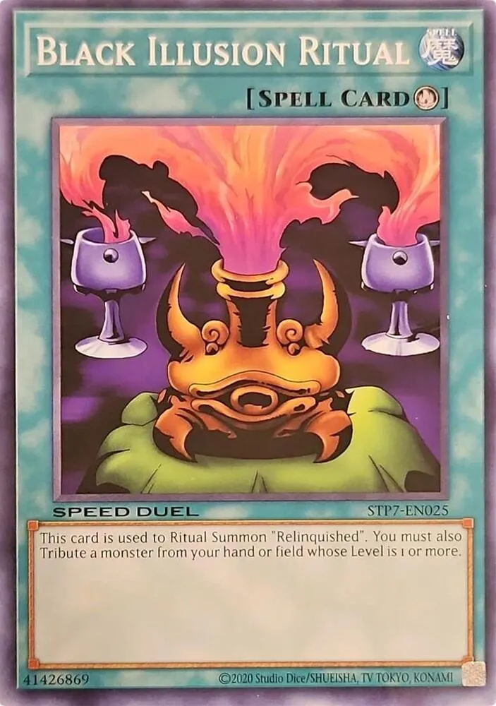 Rituel de la Noire Illusion — Speed Duel: Tournament Pack 7 — Yu-Gi-Oh!