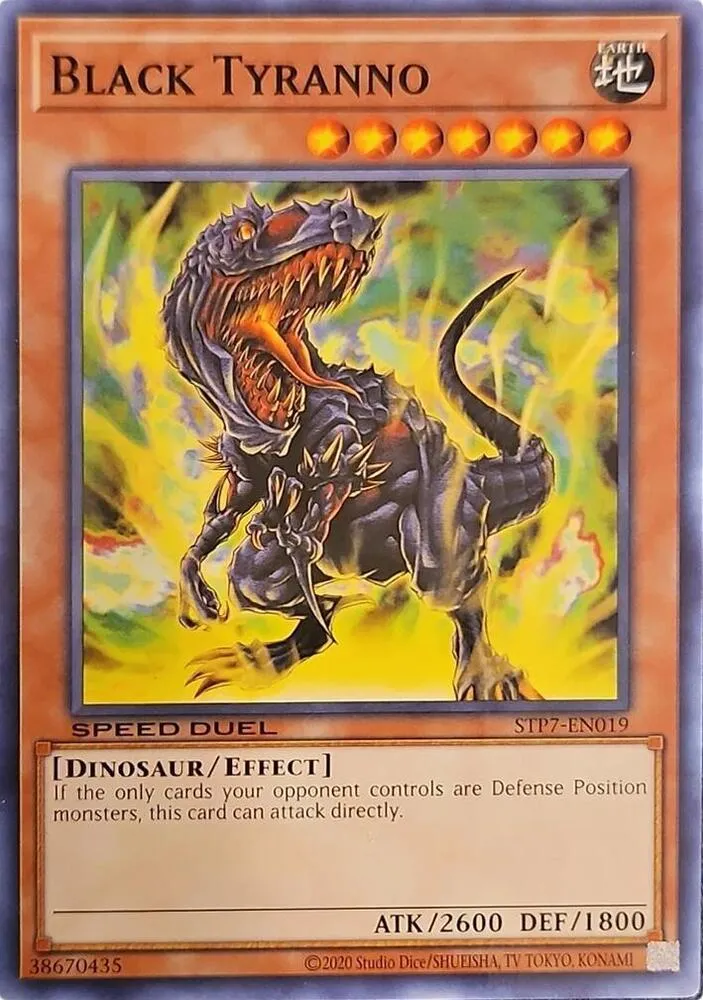 Tyranno Noir — Speed Duel: Tournament Pack 7 — Yu-Gi-Oh!