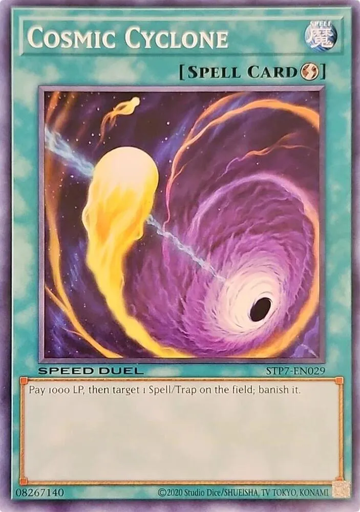 Cyclone Cosmique — Speed Duel: Tournament Pack 7 — Yu-Gi-Oh!