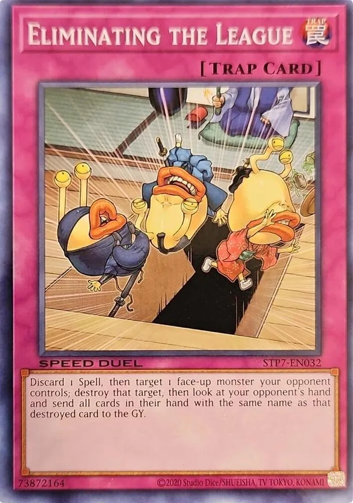 Élimination par Catégorie — Speed Duel: Tournament Pack 7 — Yu-Gi-Oh!