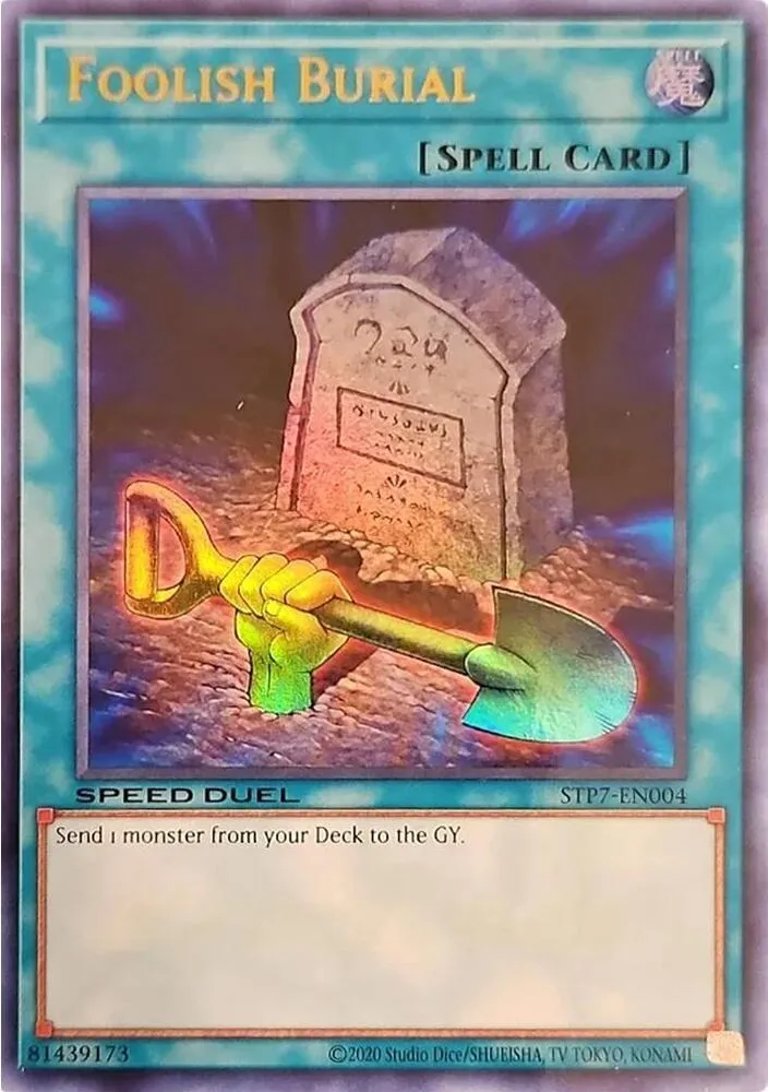 Sacrifice Inutile — Speed Duel: Tournament Pack 7 — Yu-Gi-Oh!