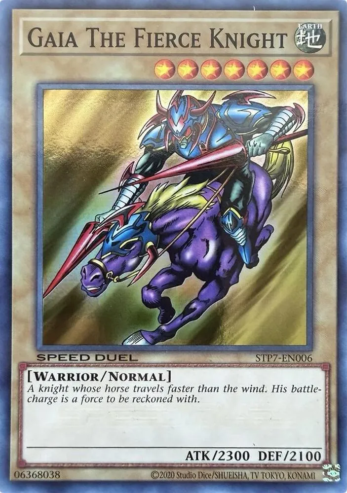 Gaïa le Chevalier Implacable — Speed Duel: Tournament Pack 7 — Yu-Gi-Oh!