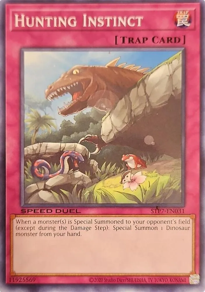 Instinct du Chasseur — Speed Duel: Tournament Pack 7 — Yu-Gi-Oh!