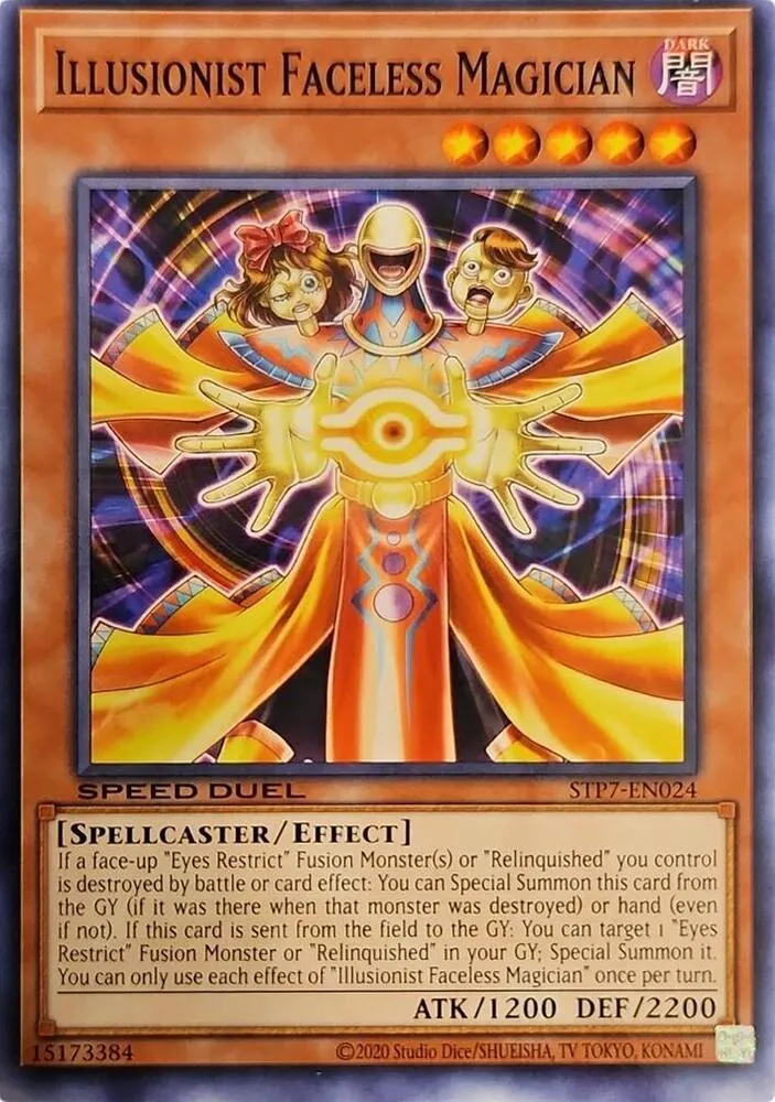 Magicien Illusionniste Anonyme — Speed Duel: Tournament Pack 7 — Yu-Gi-Oh!