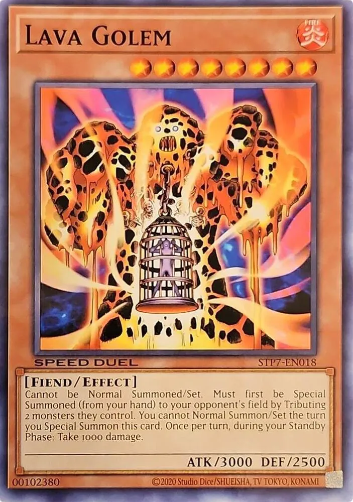 Golem de Lave — Speed Duel: Tournament Pack 7 — Yu-Gi-Oh!