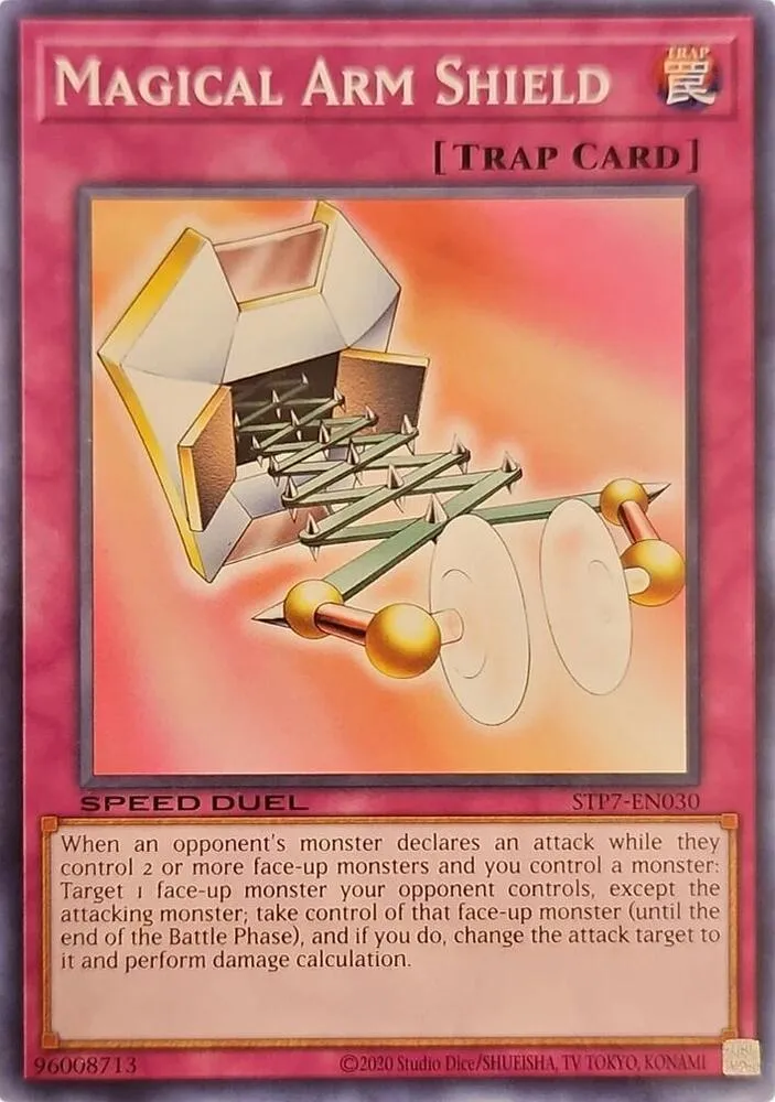Bouclier Magique de Bras — Speed Duel: Tournament Pack 7 — Yu-Gi-Oh!