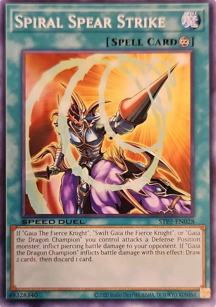 Charge Tournoyante — Speed Duel: Tournament Pack 7 — Yu-Gi-Oh!