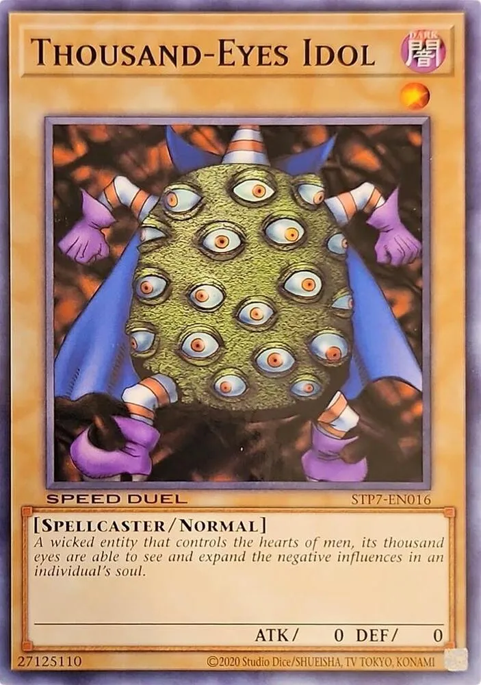 Idole aux Milles Yeux — Speed Duel: Tournament Pack 7 — Yu-Gi-Oh!
