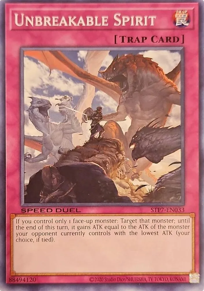 Esprit Incassable — Speed Duel: Tournament Pack 7 — Yu-Gi-Oh!