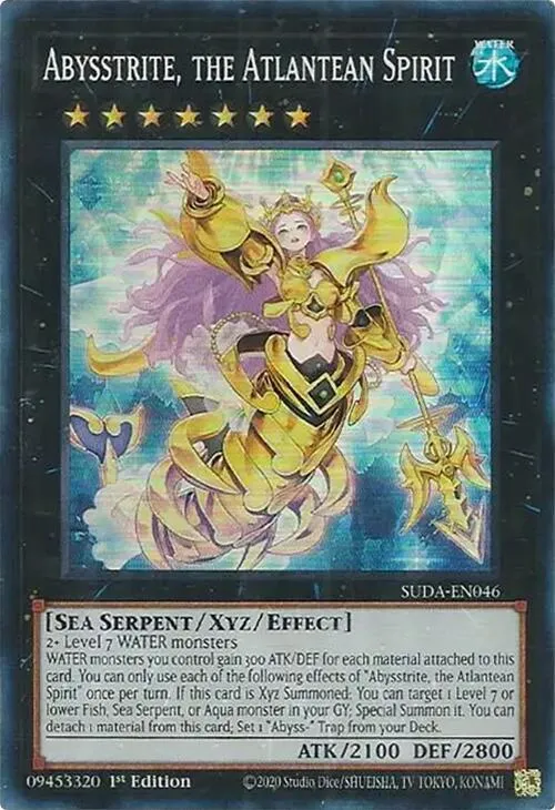 Abysstrite, l'Esprit de l'Atlantide — Supreme Darkness — Yu-Gi-Oh!