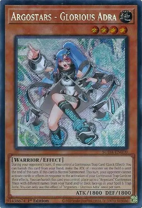 Argostars - Glorieuse Adra — Supreme Darkness — Yu-Gi-Oh!