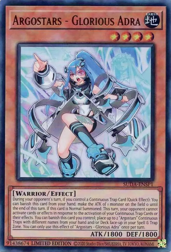Argostars - Glorieuse Adra — Supreme Darkness — Yu-Gi-Oh!