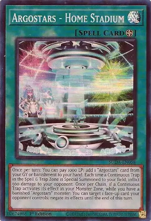 Argostars - Stade à Domicile — Supreme Darkness — Yu-Gi-Oh!