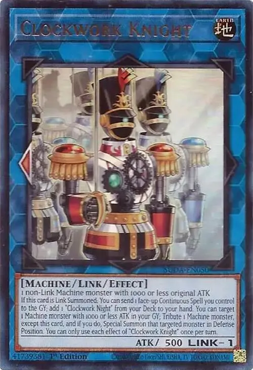 Clockwork Knight — Supreme Darkness — Yu-Gi-Oh!