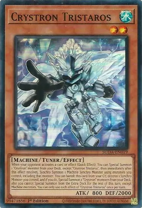 Tristaros Crystron — Supreme Darkness — Yu-Gi-Oh!